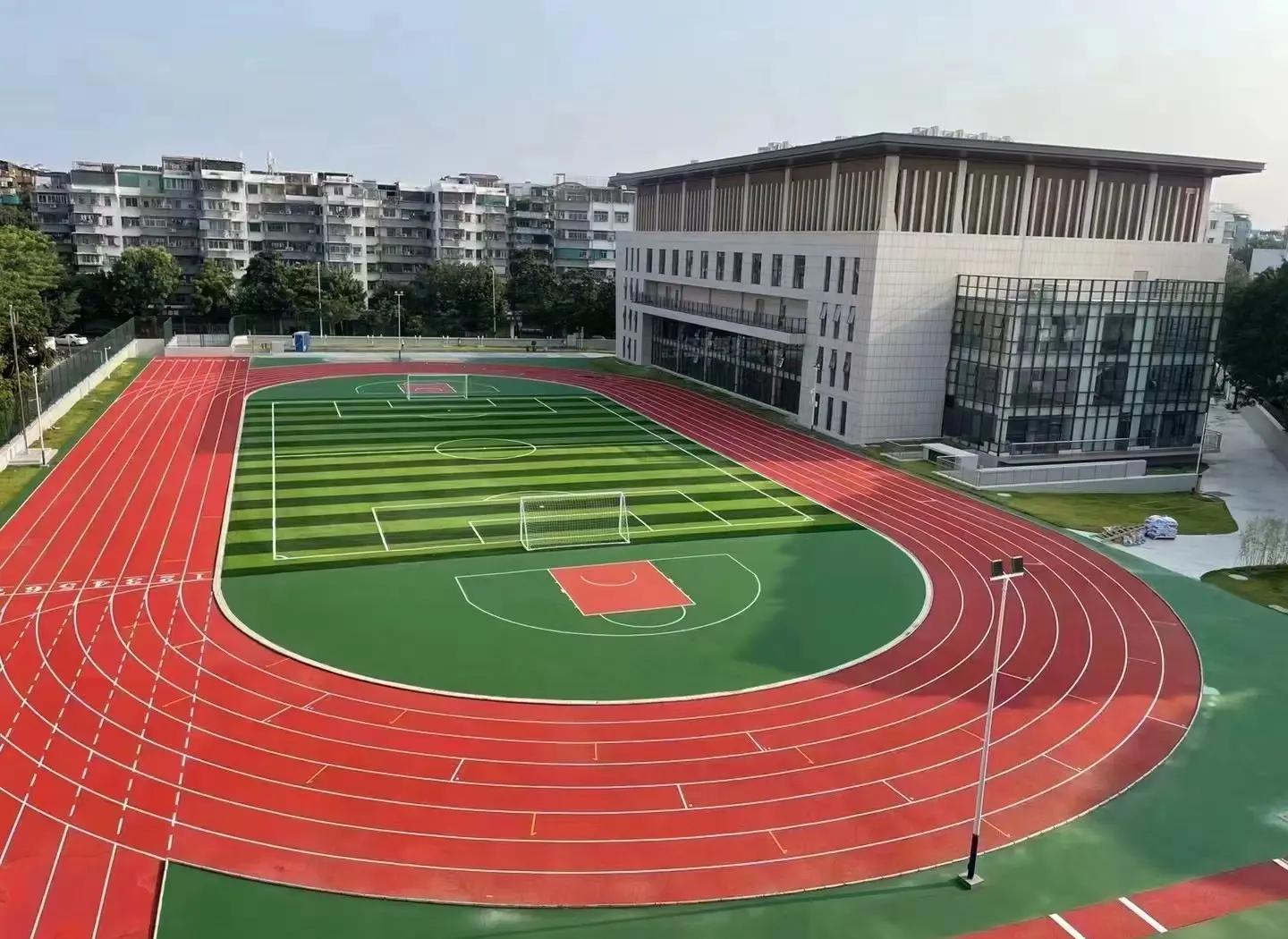 泰州市学校塑胶跑道塑胶篮球场 - 方案